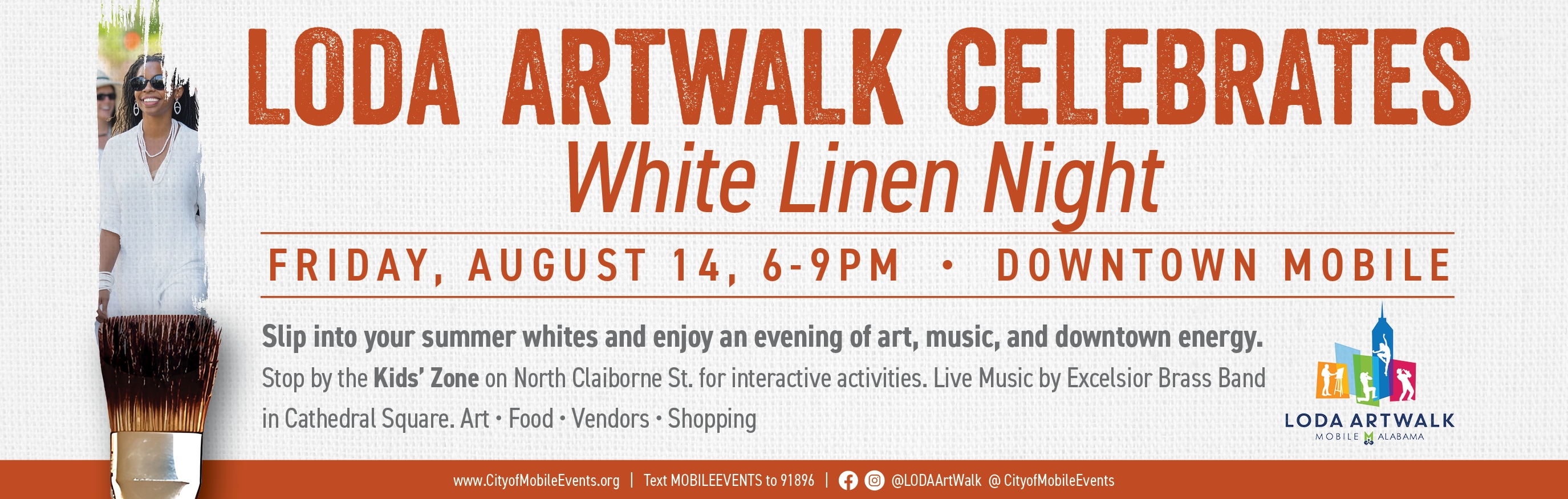 LODA ArtWalk Celebrates White Linen Night