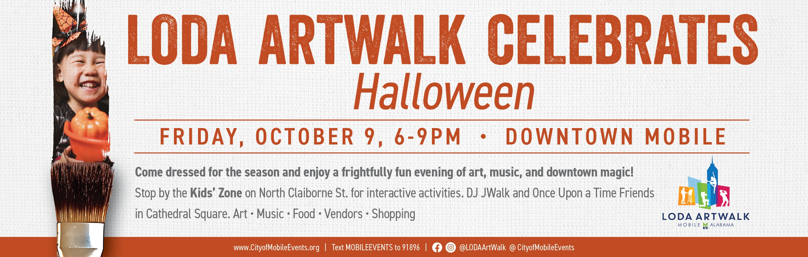 LODA ArtWalk Celebrates Halloween