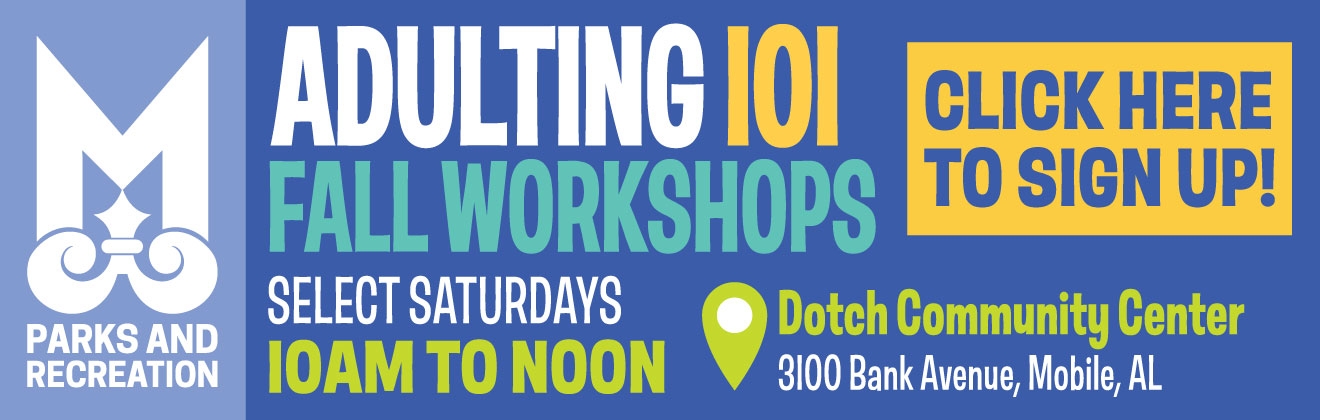 MPRD Adulting 101 On the Town Fall Website Header Graphic1