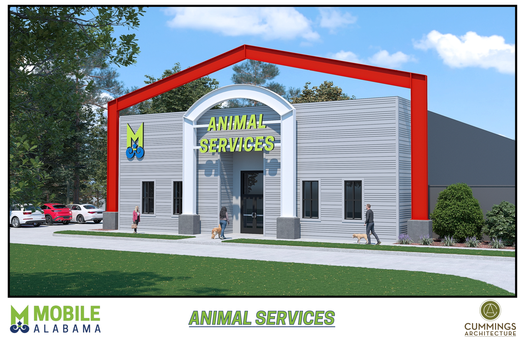 City of Mobile Animal Services new facility rendering
